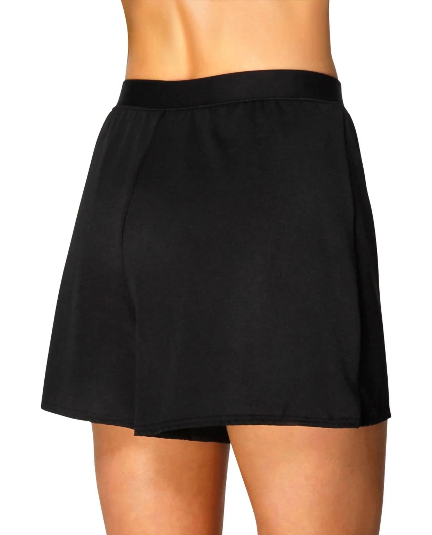 Loose Swim Shorts In Black