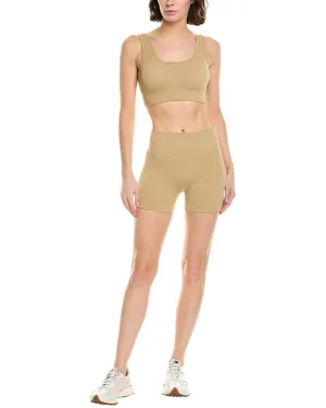 MARION 2pc Seamless Sports Bra & Short Set
