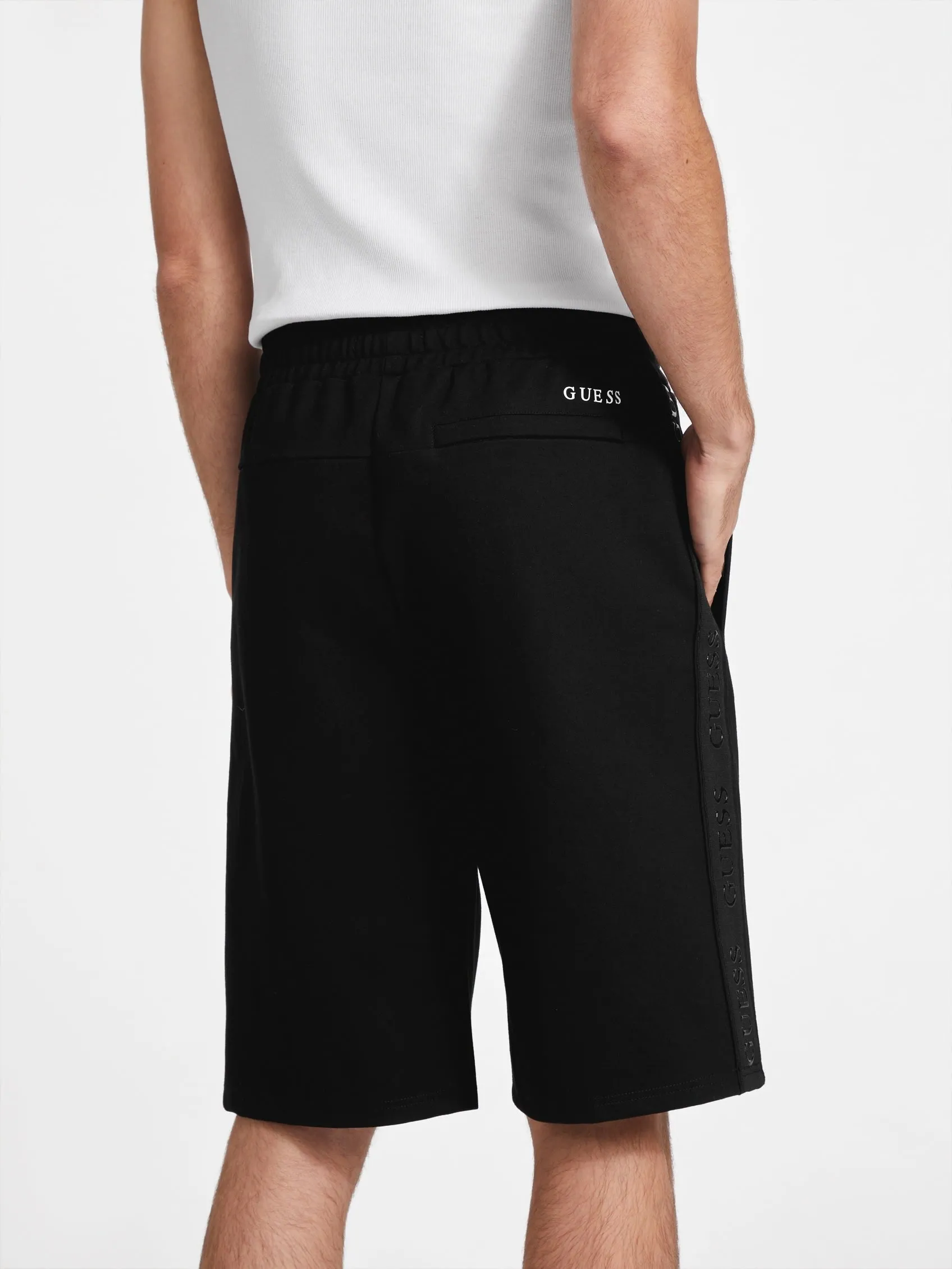 Mateo Logo-Tape Shorts