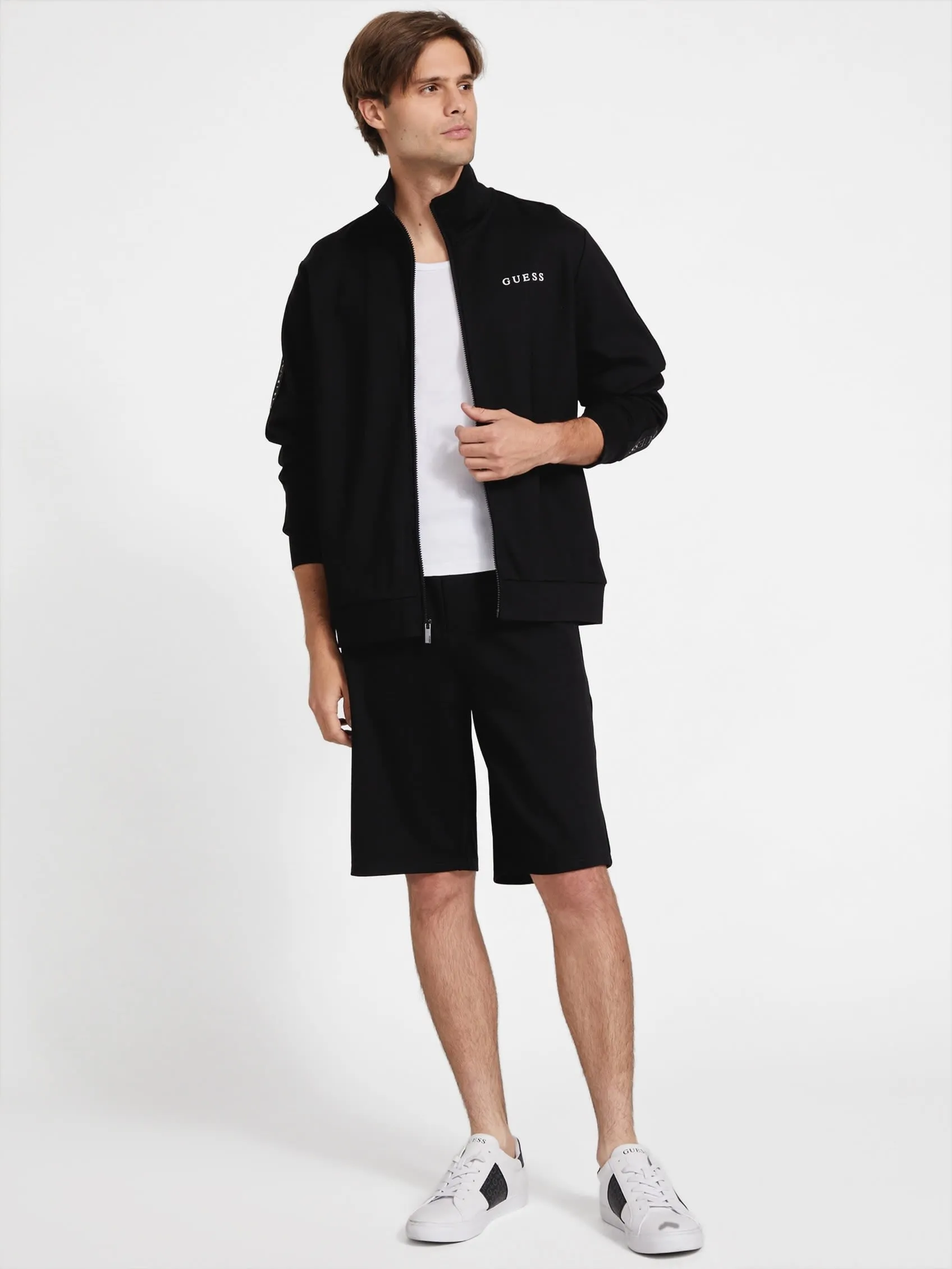 Mateo Logo-Tape Shorts