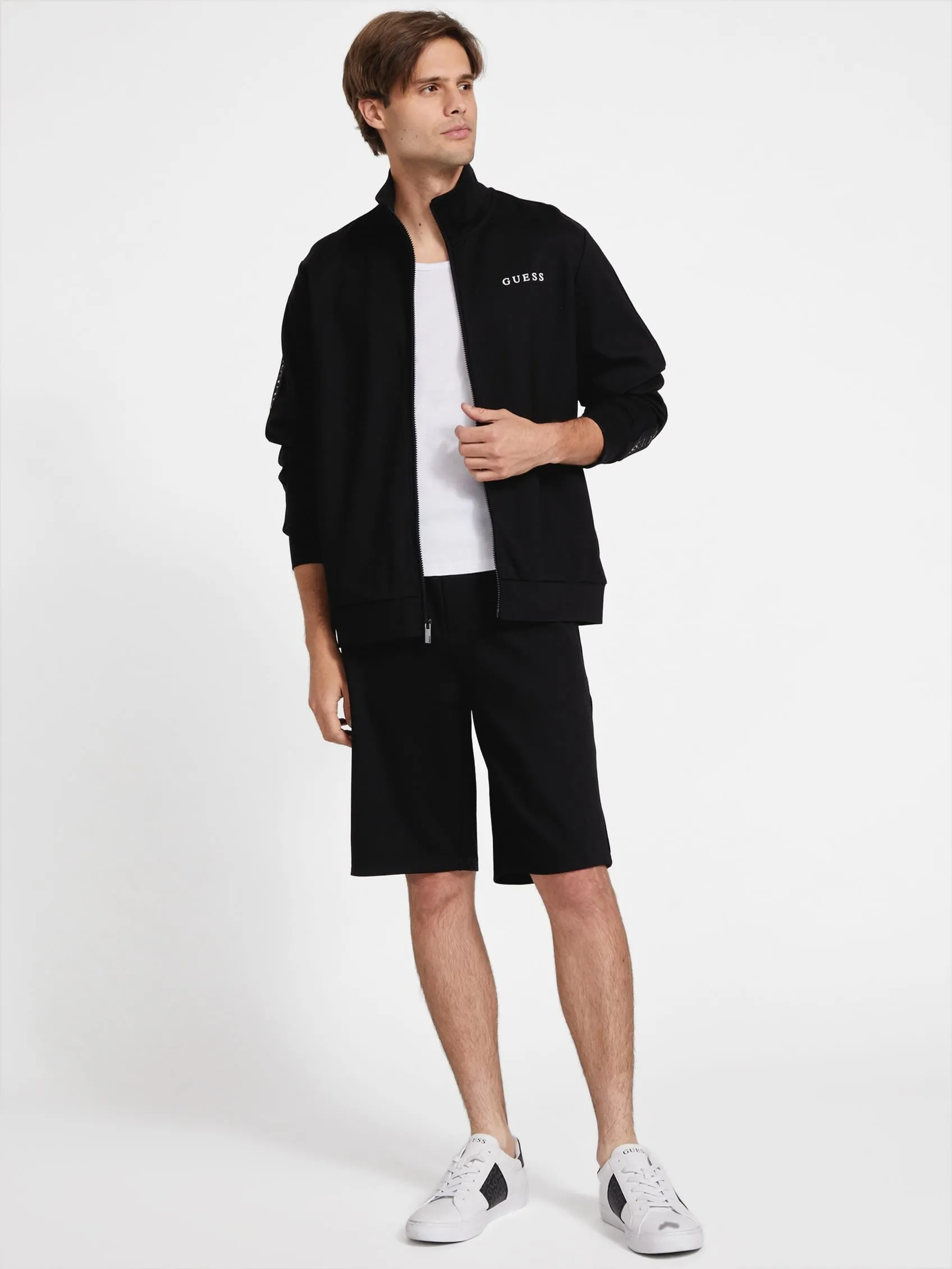 Mateo Logo-Tape Shorts