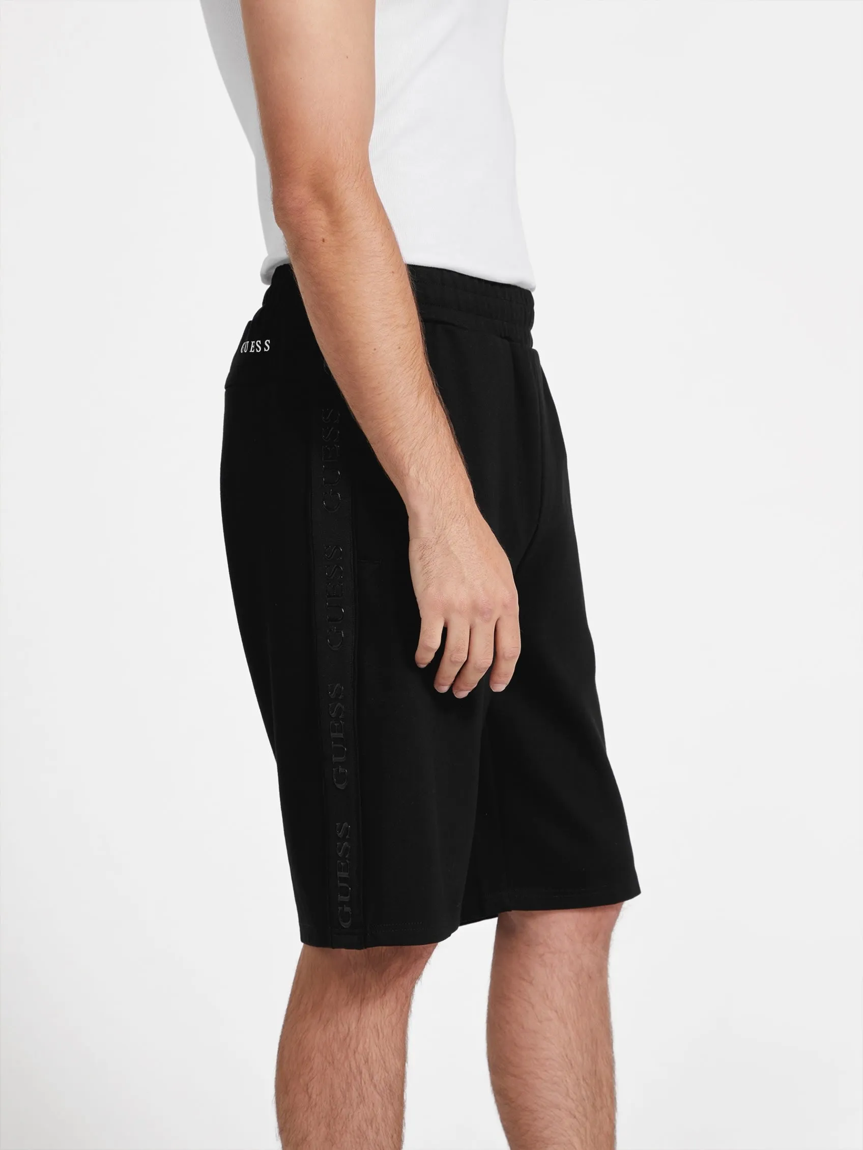 Mateo Logo-Tape Shorts
