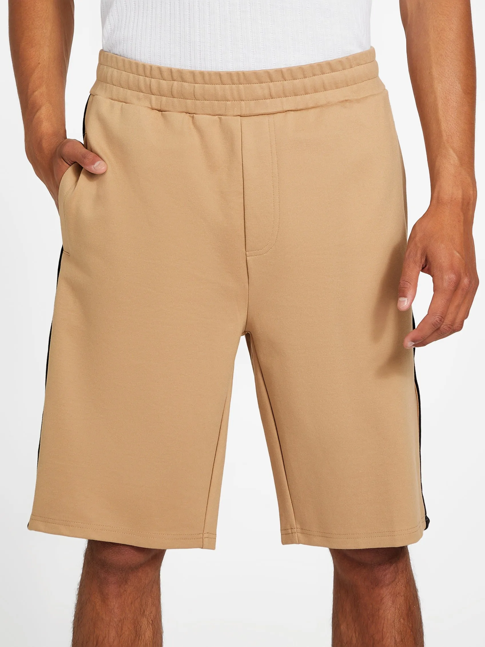 Mateo Logo-Tape Shorts