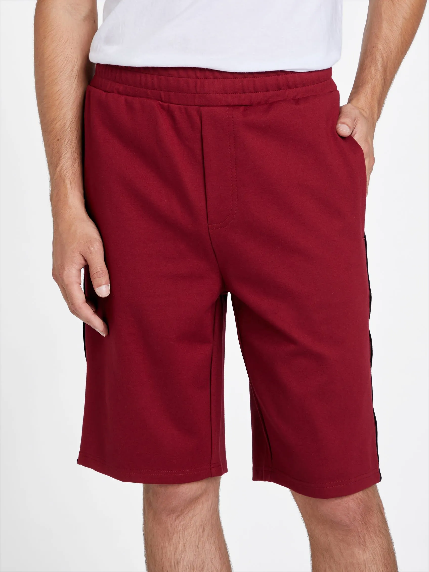 Mateo Logo-Tape Shorts