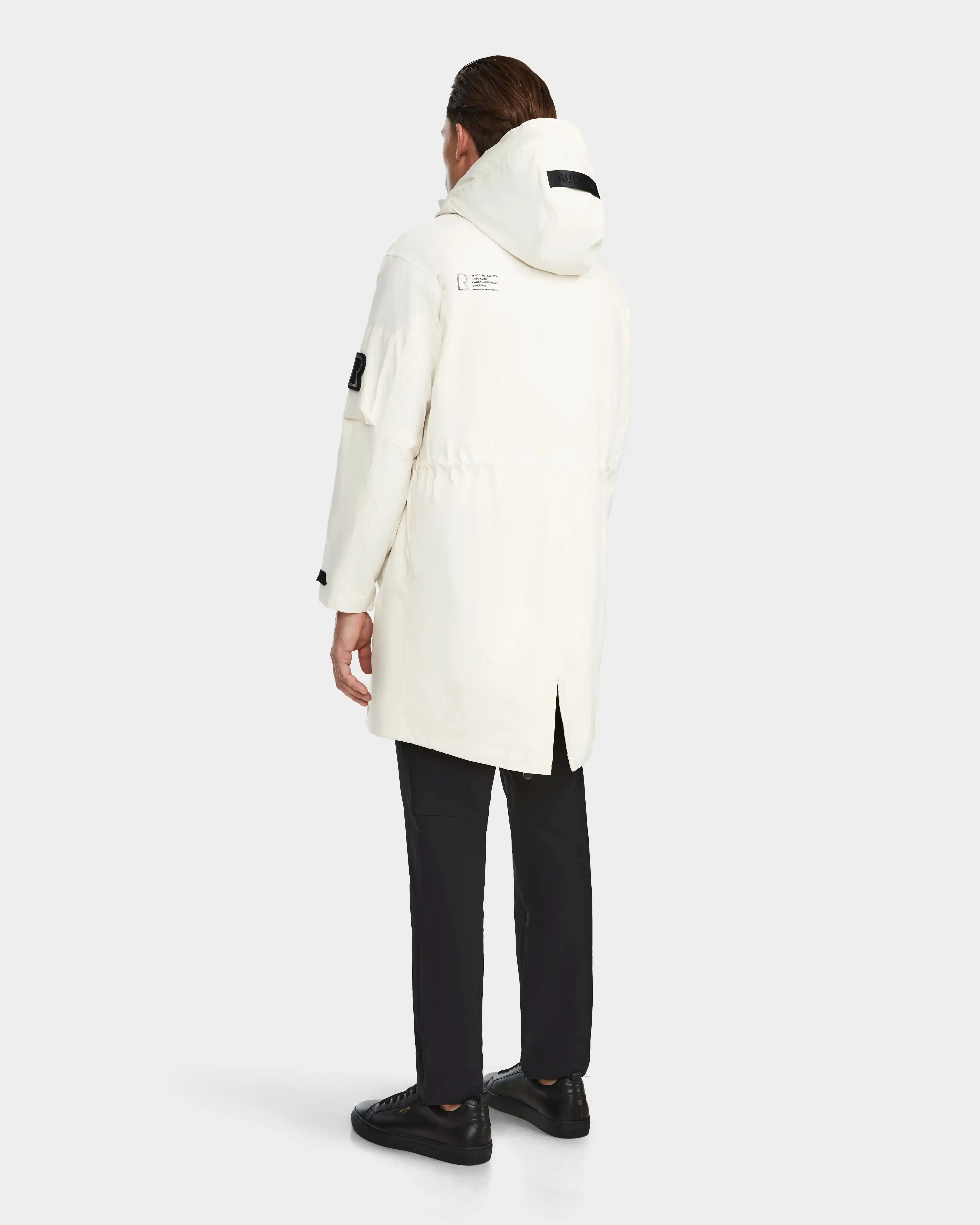 MELI UNISEX RECYCLED STORMSHELL 3-IN-1 LONG UTILITY RAIN JACKET