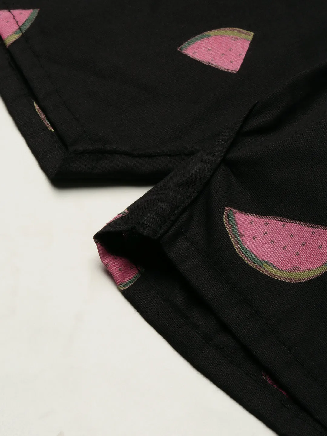 Men Black Slim Fit Conversational Printed Cotton Boxer