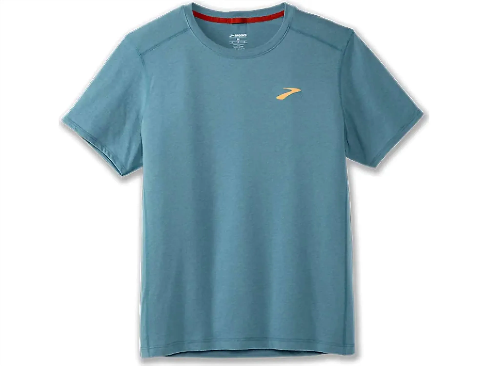 Men Distance Short Sleeve 2.0 Running T-Shirt In Heather Slate Blue