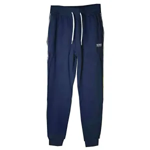 Men Logo Inscribed Track Jogger In Blue