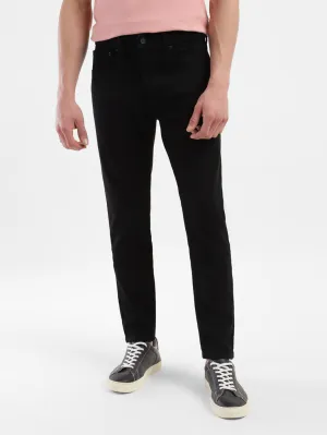 Men's 512 Black Slim Tapered Fit Mid Rise Jeans
