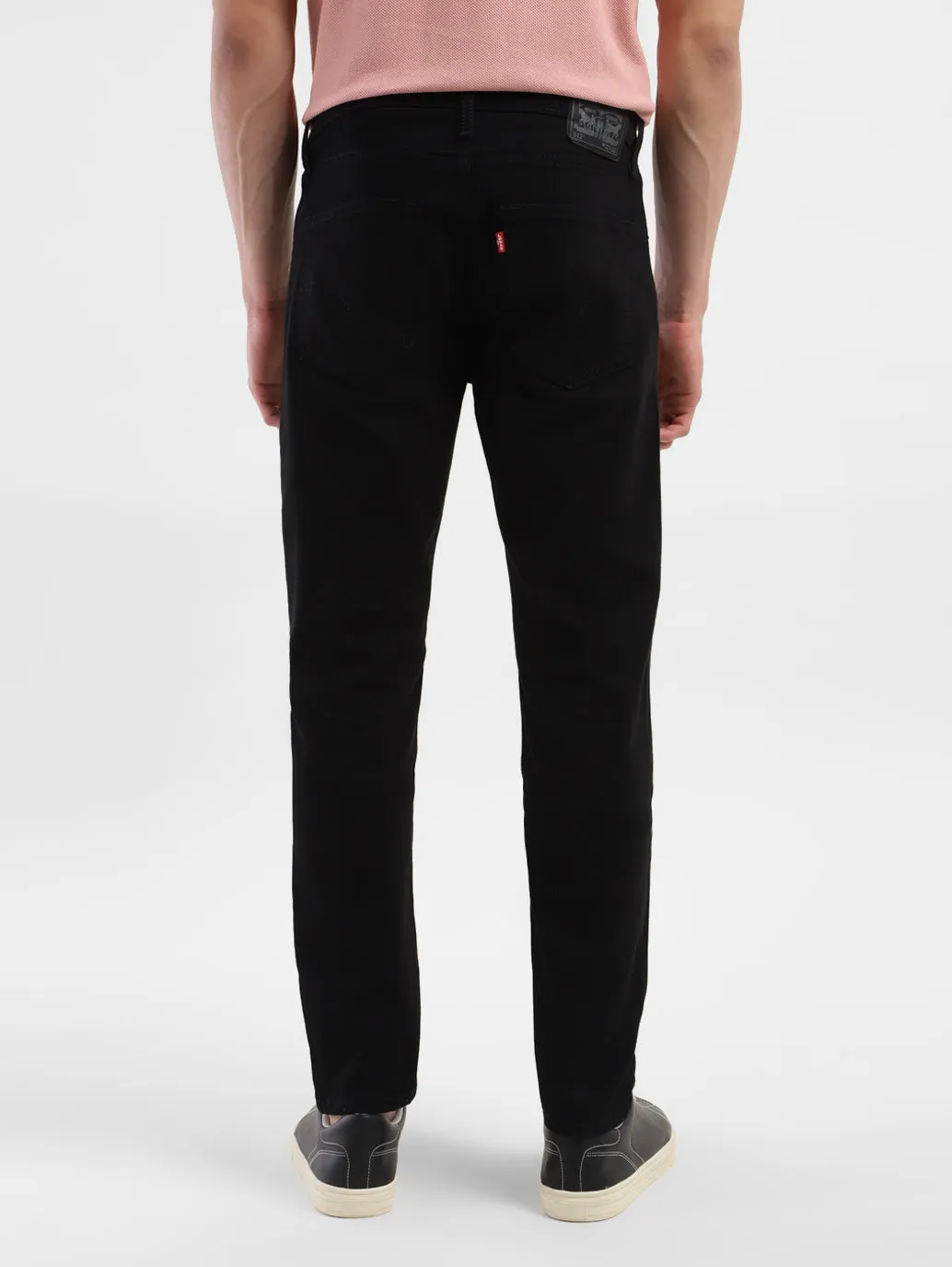 Men's 512 Black Slim Tapered Fit Mid Rise Jeans