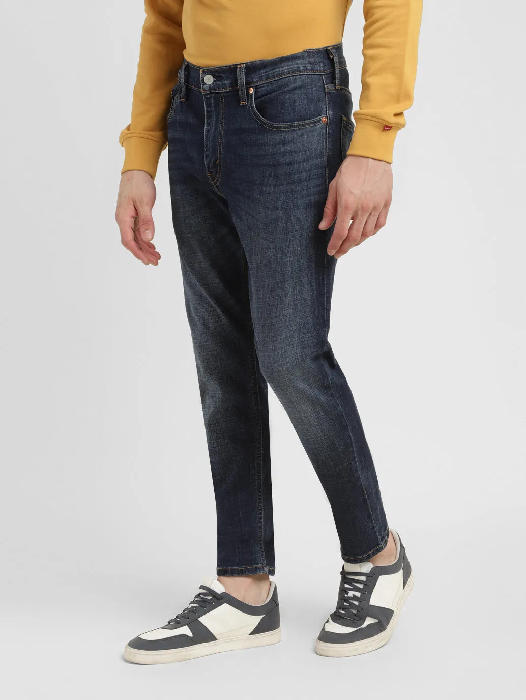 Men's 512 Dark Indigo Slim Tapered Fit Mid Rise Jeans