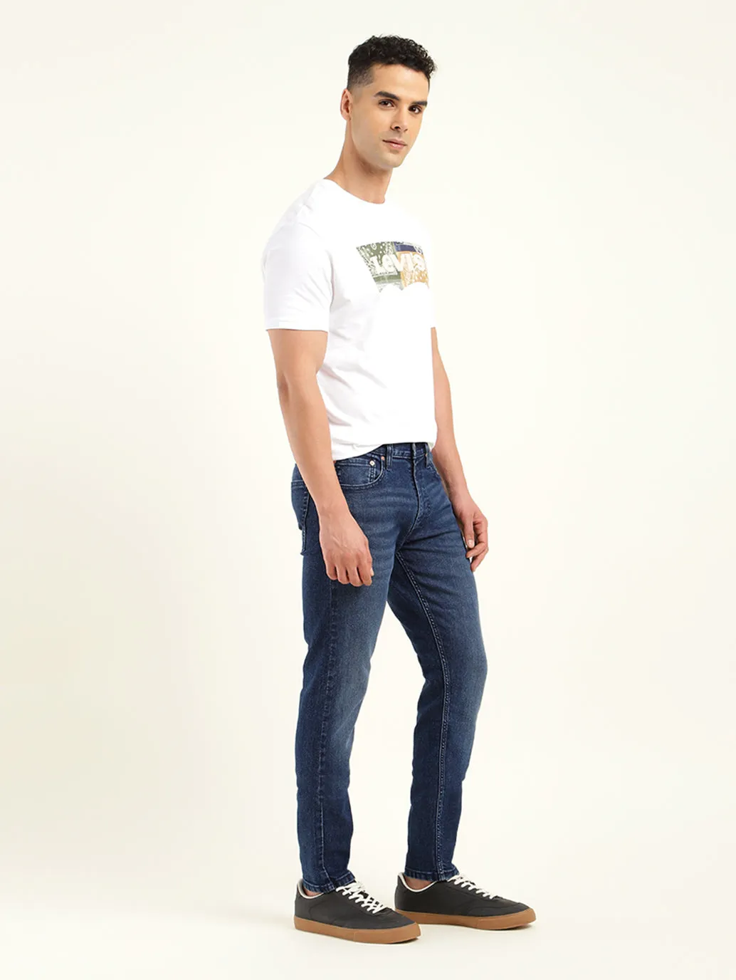 Men's 512 Indigo Slim Tapered Fit Mid Rise Jeans