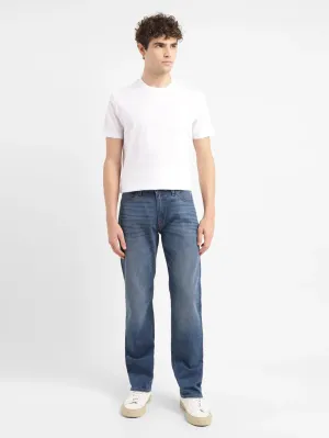 Men's 512 Mid Indigo Slim Tapered Fit Mid Rise Jeans
