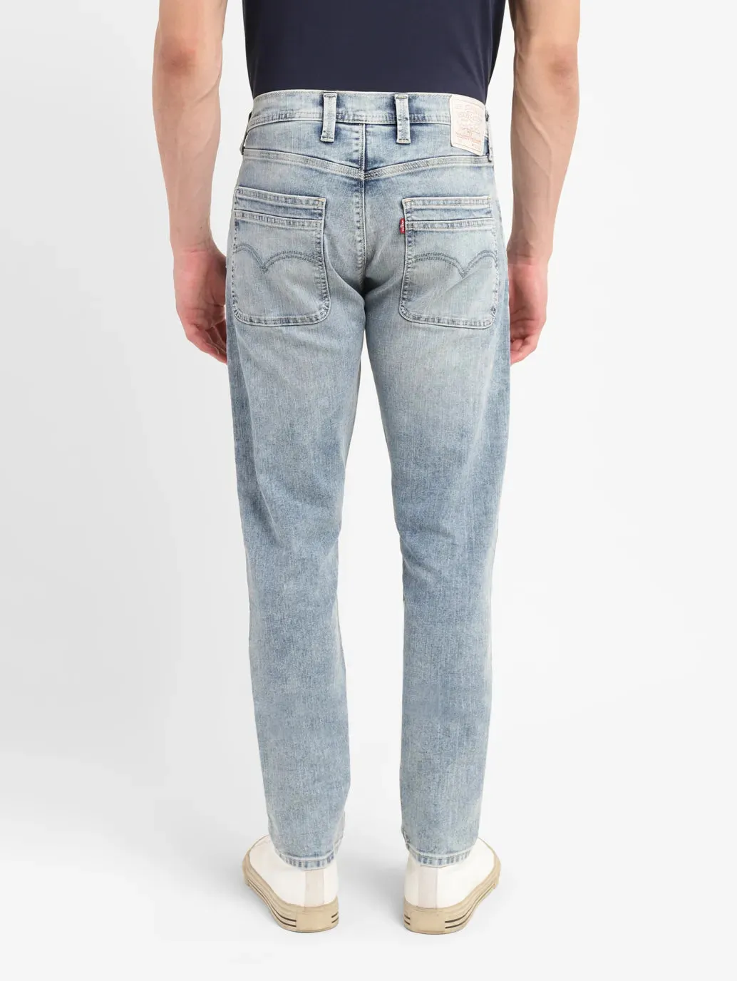 Men's 512 Mid Indigo Slim Tapered Fit Mid Rise Jeans