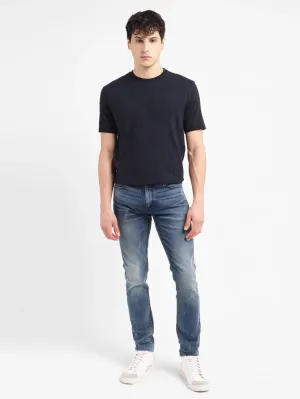 Men's 512 Mid Indigo Slim Tapered Fit Mid Rise Jeans