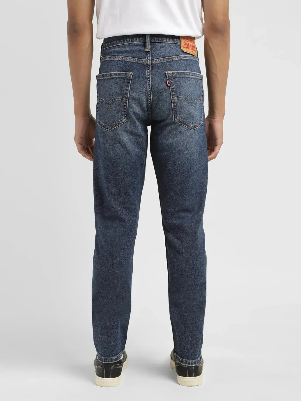 Men's 512 Mid Indigo Slim Tapered Fit Mid Rise Jeans