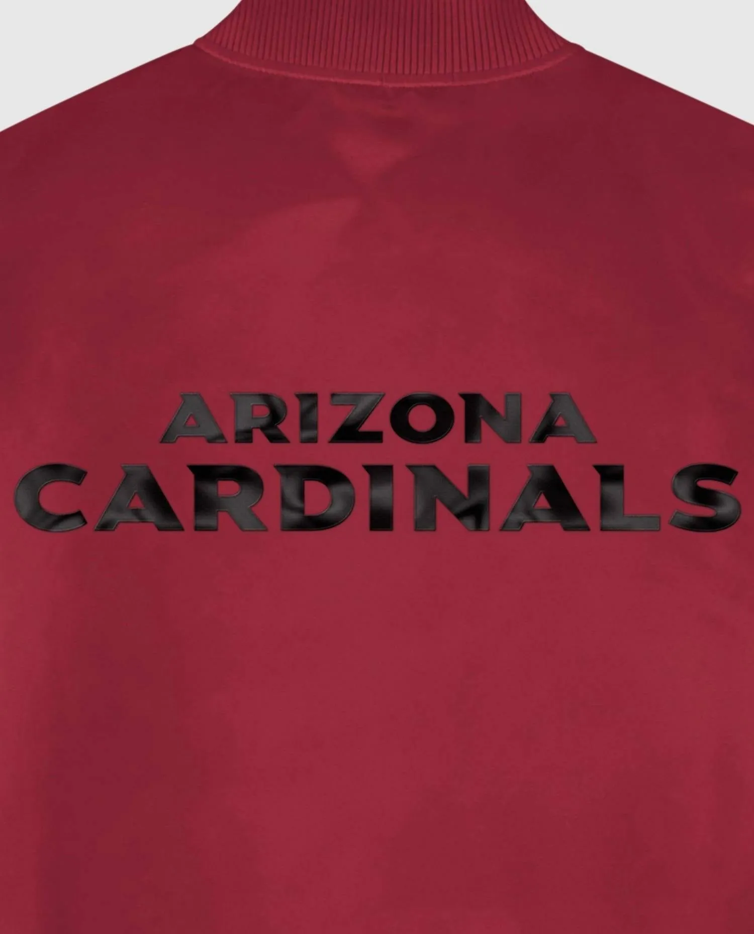 Men's Arizona Cardinals Satin Full-Snap Jacket In Red
