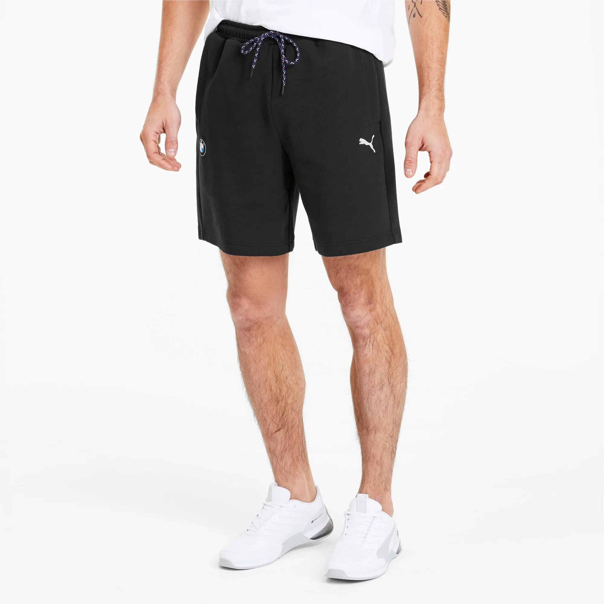 Men's BMW M Motorsport Men's Sweat Shorts in Black