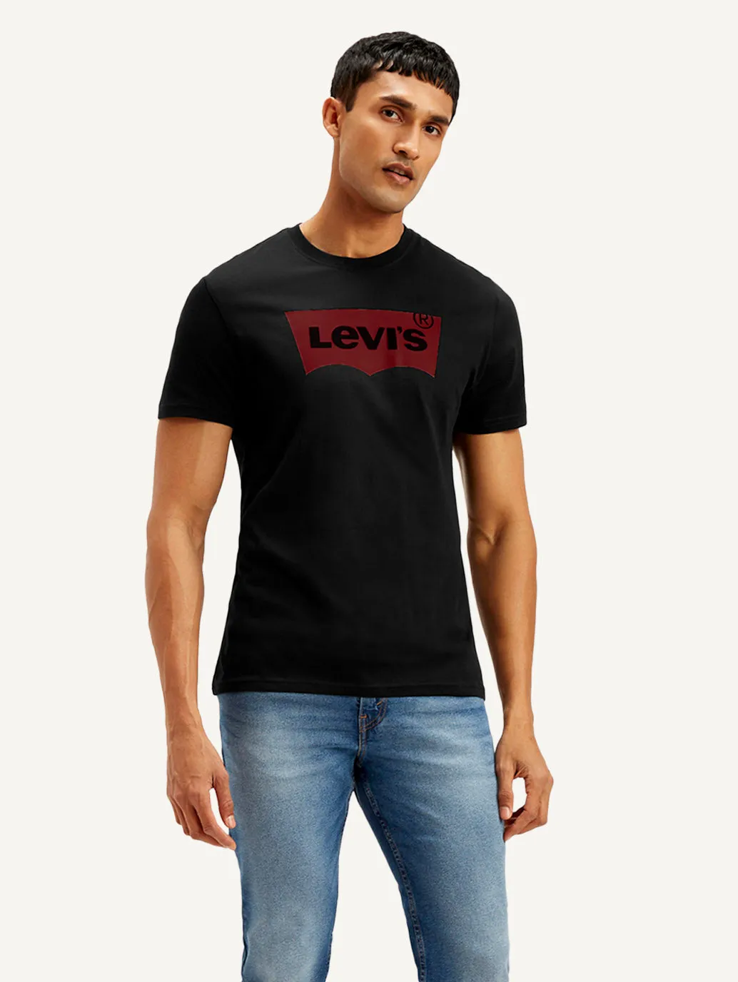 Men's Brand Logo Slim Fit T-shirt
