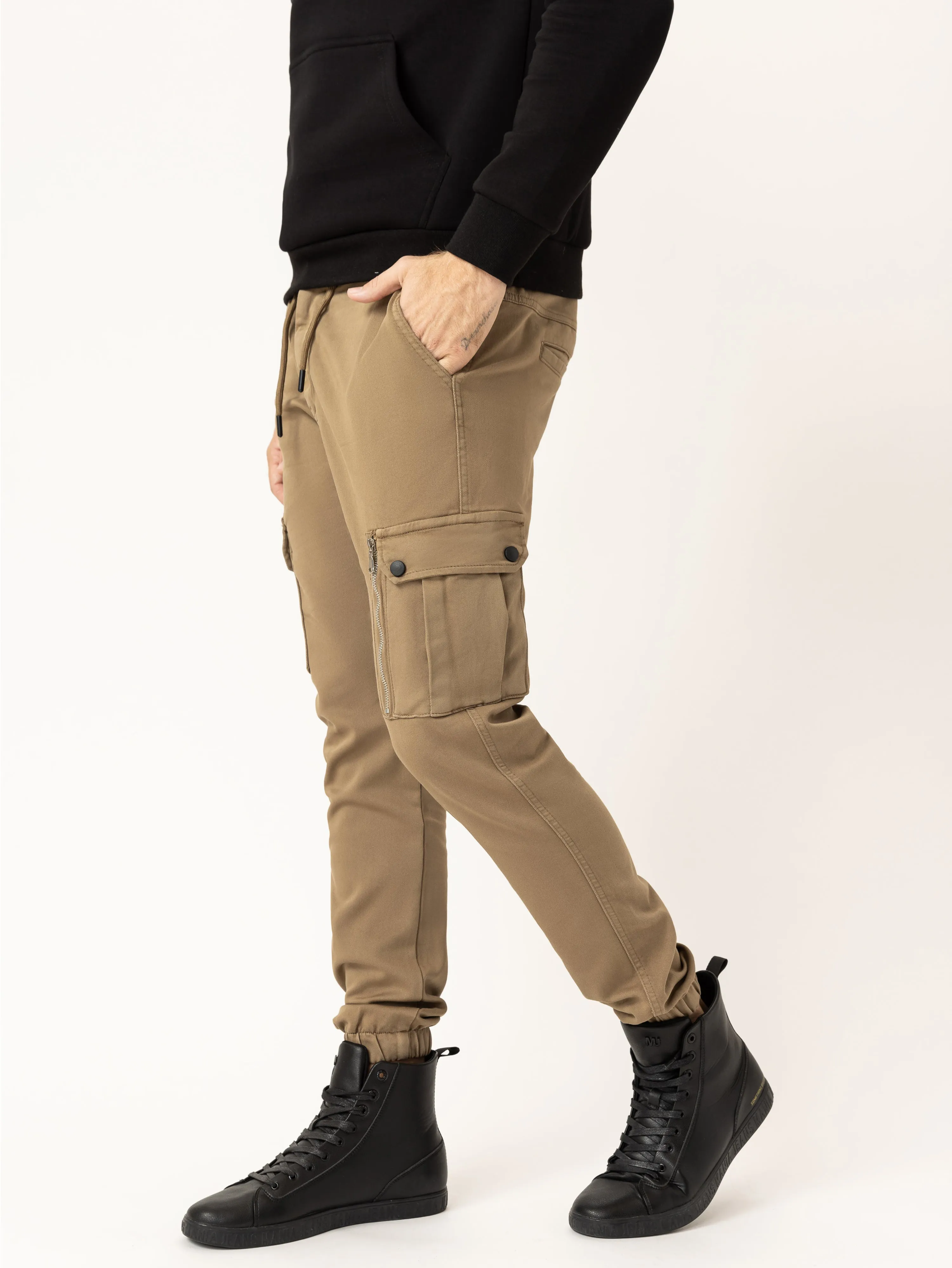 Mens Cargo Woven Pants