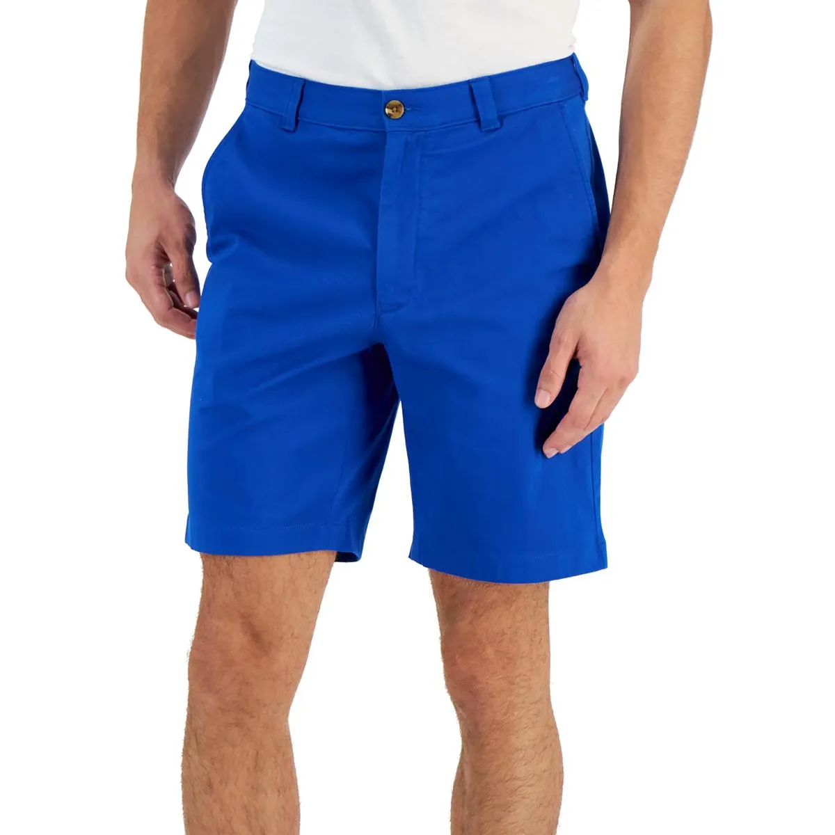 Mens Comfortable Waistband Classic Fit Casual Shorts
