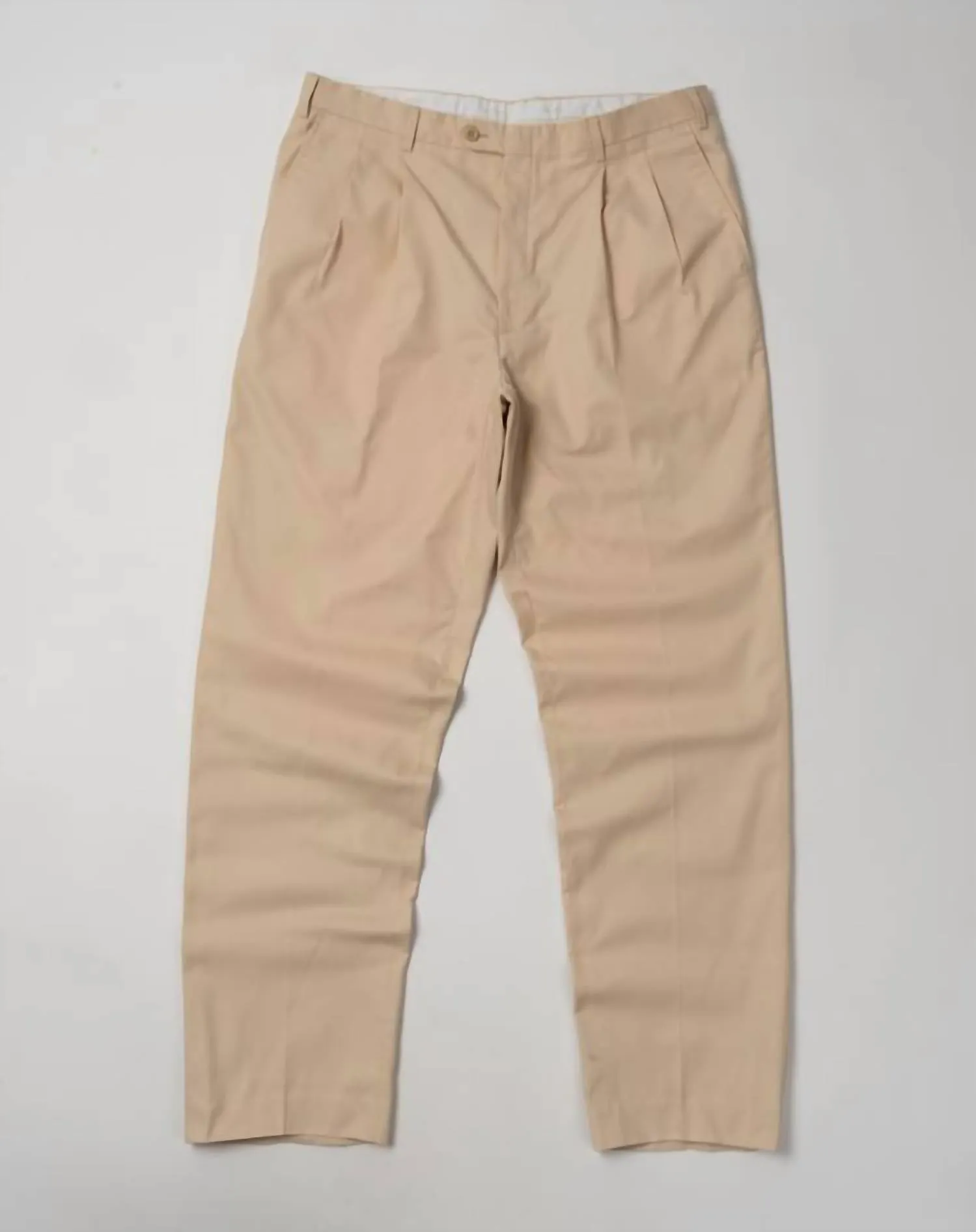 Men's Cortina Cotton Casual Pants In Beige