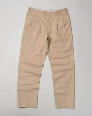 Men's Cortina Cotton Casual Pants In Beige