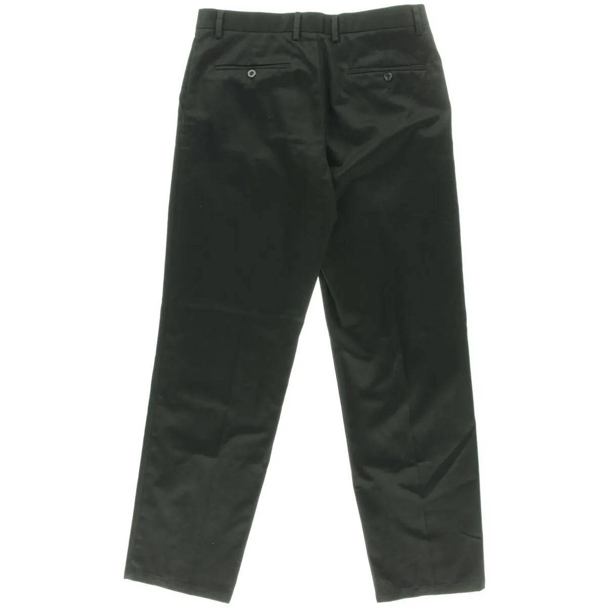 Mens Cotton Wrinkle Resistant Dress Pants