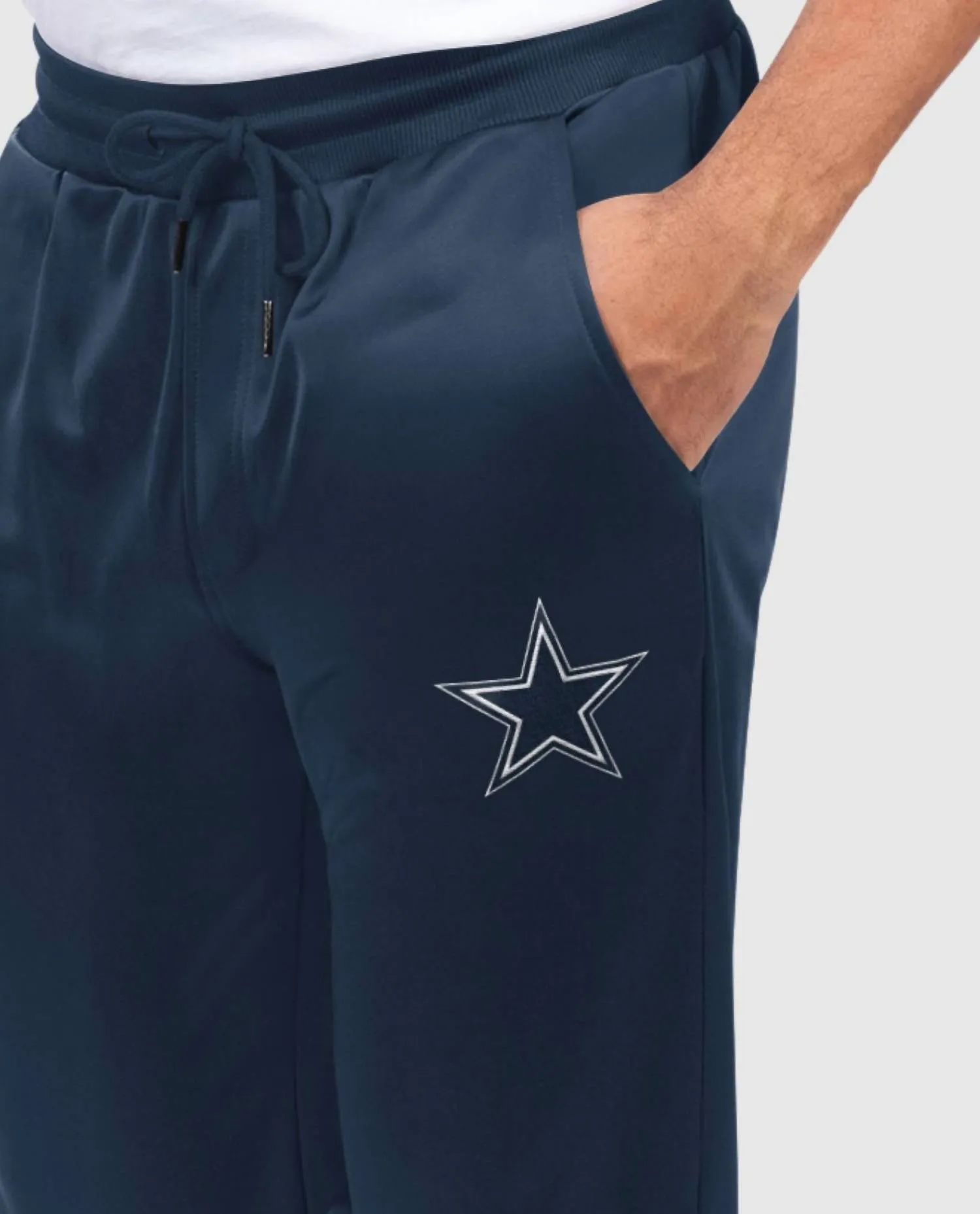 Men's Dallas Cowboys Backfield Tricot Jogger In Navy