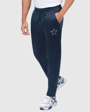 Men's Dallas Cowboys Backfield Tricot Jogger In Navy