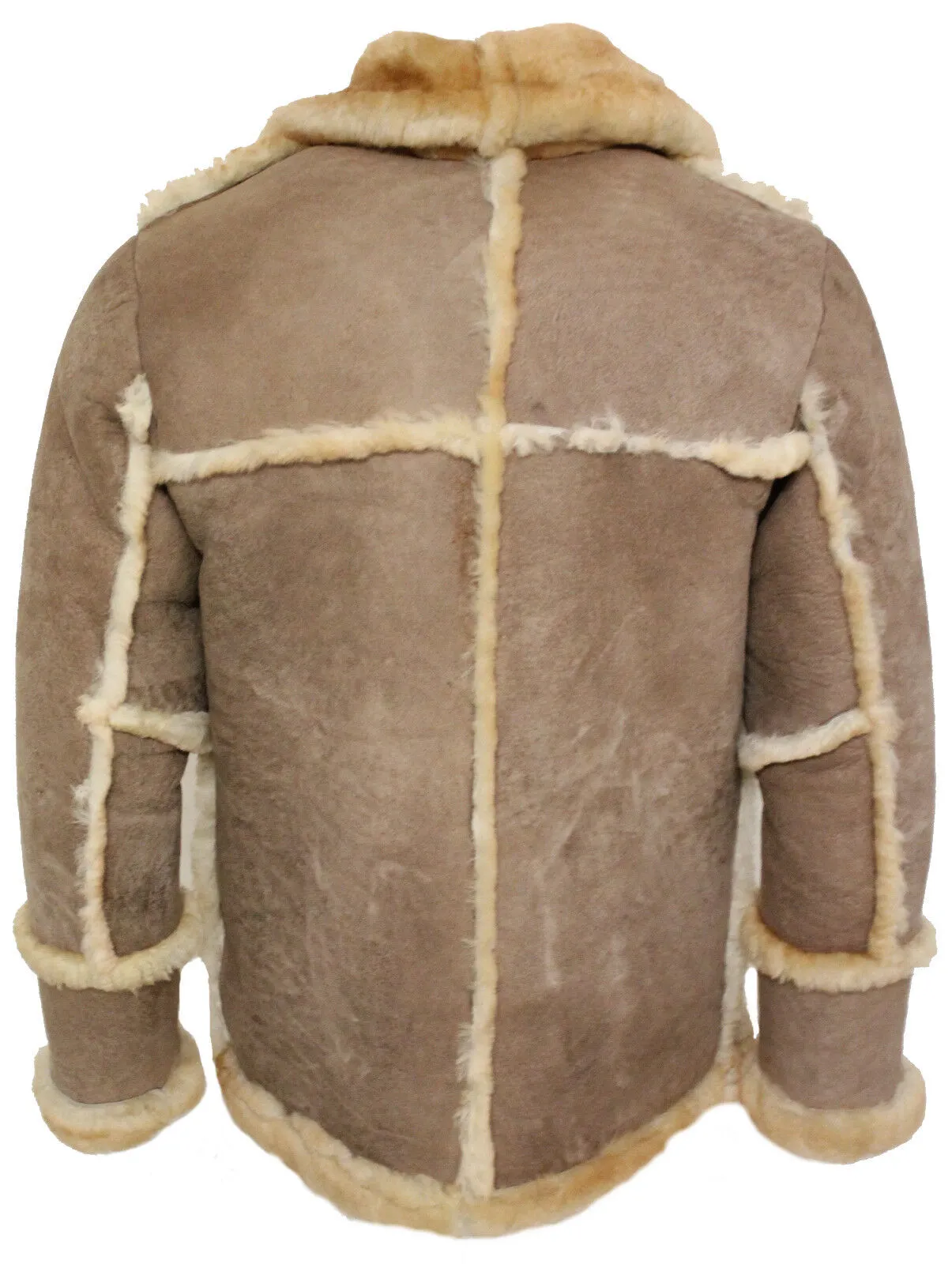 Men's Designer Winter Sheepskin Fur Coat-Zaragoza
