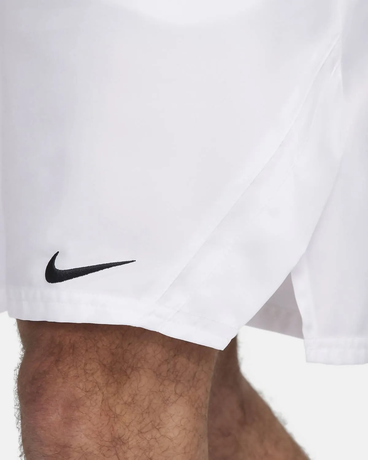 Men's Dri Fit Victory 9" Short In White/black