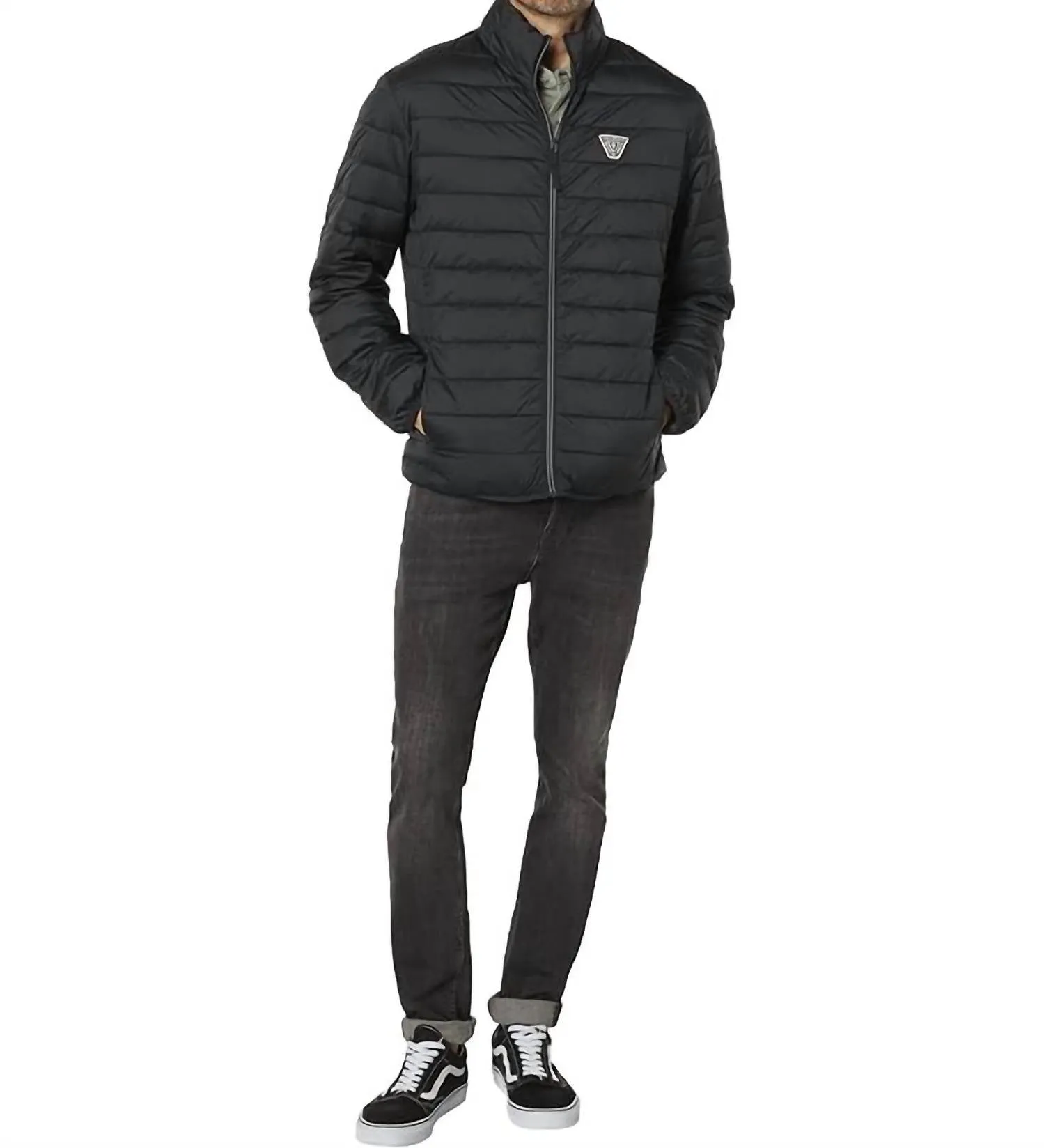 Men's Easy Seas Eco Puff Jacket In Black