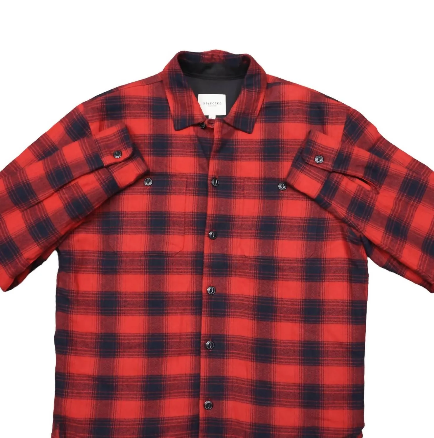 Men's Kane Shirt Jacket In Red Dahlia