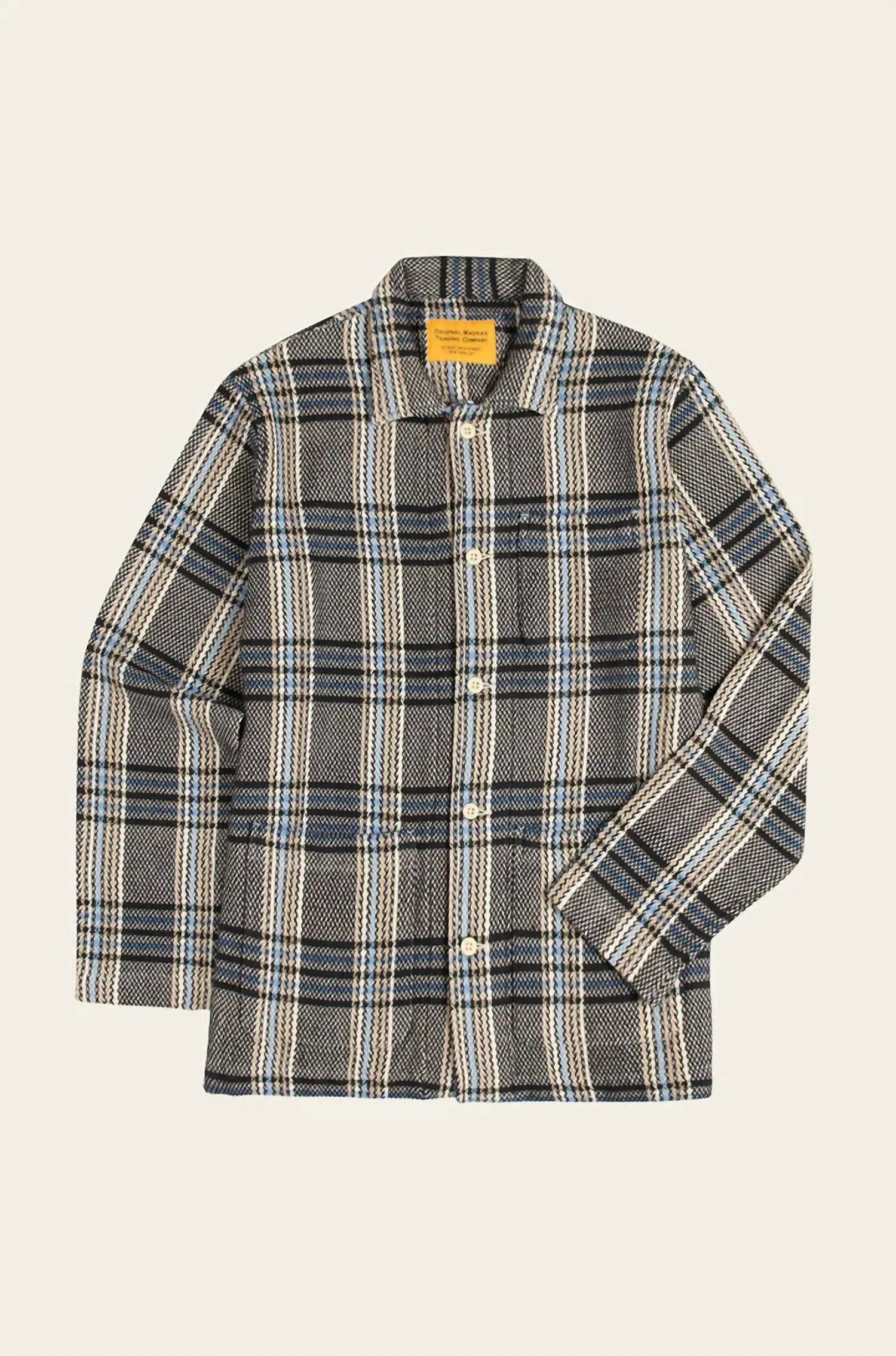 Men's N°106 Shirt Jacket In Chevron Weave