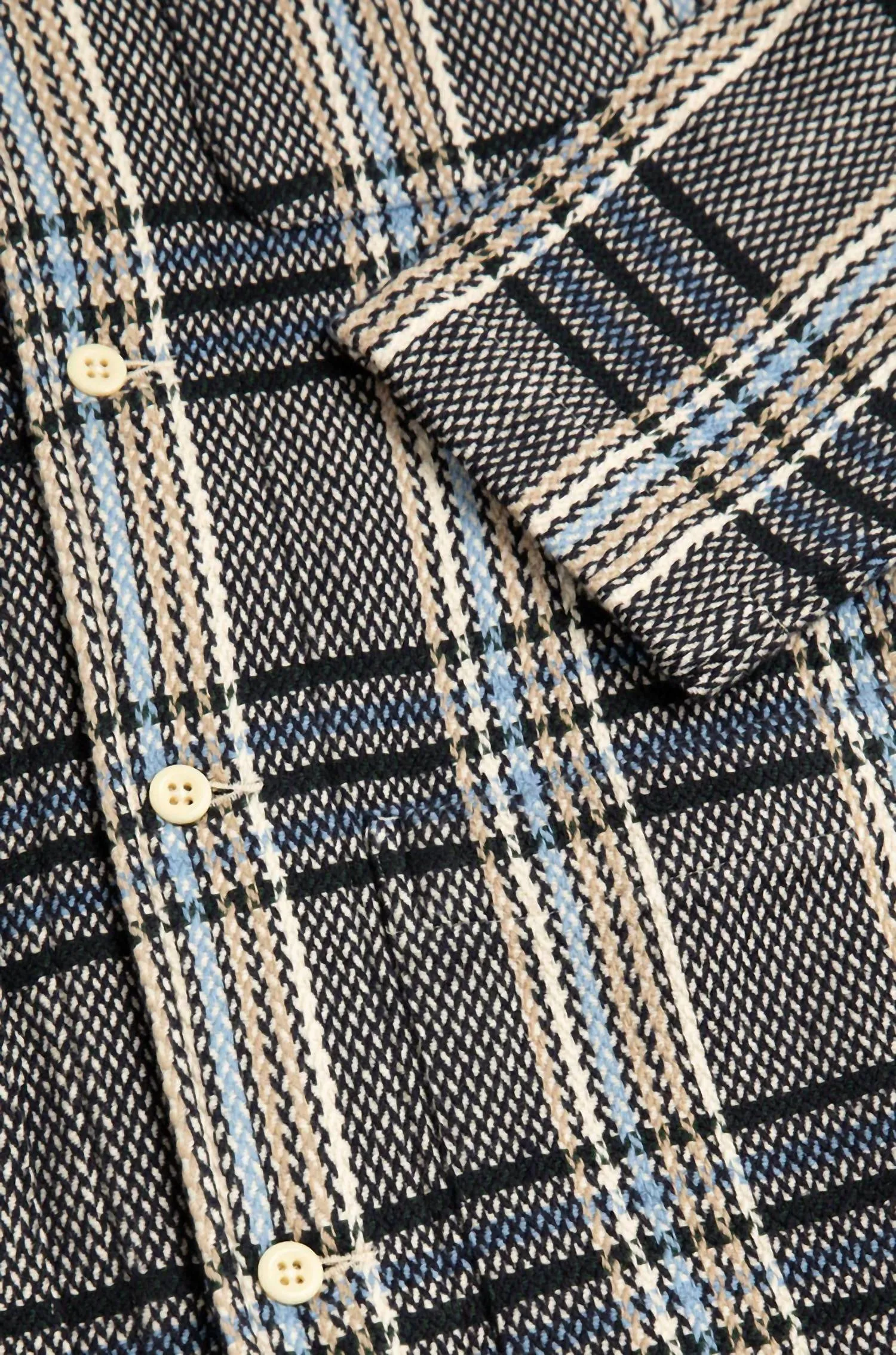 Men's N°106 Shirt Jacket In Chevron Weave