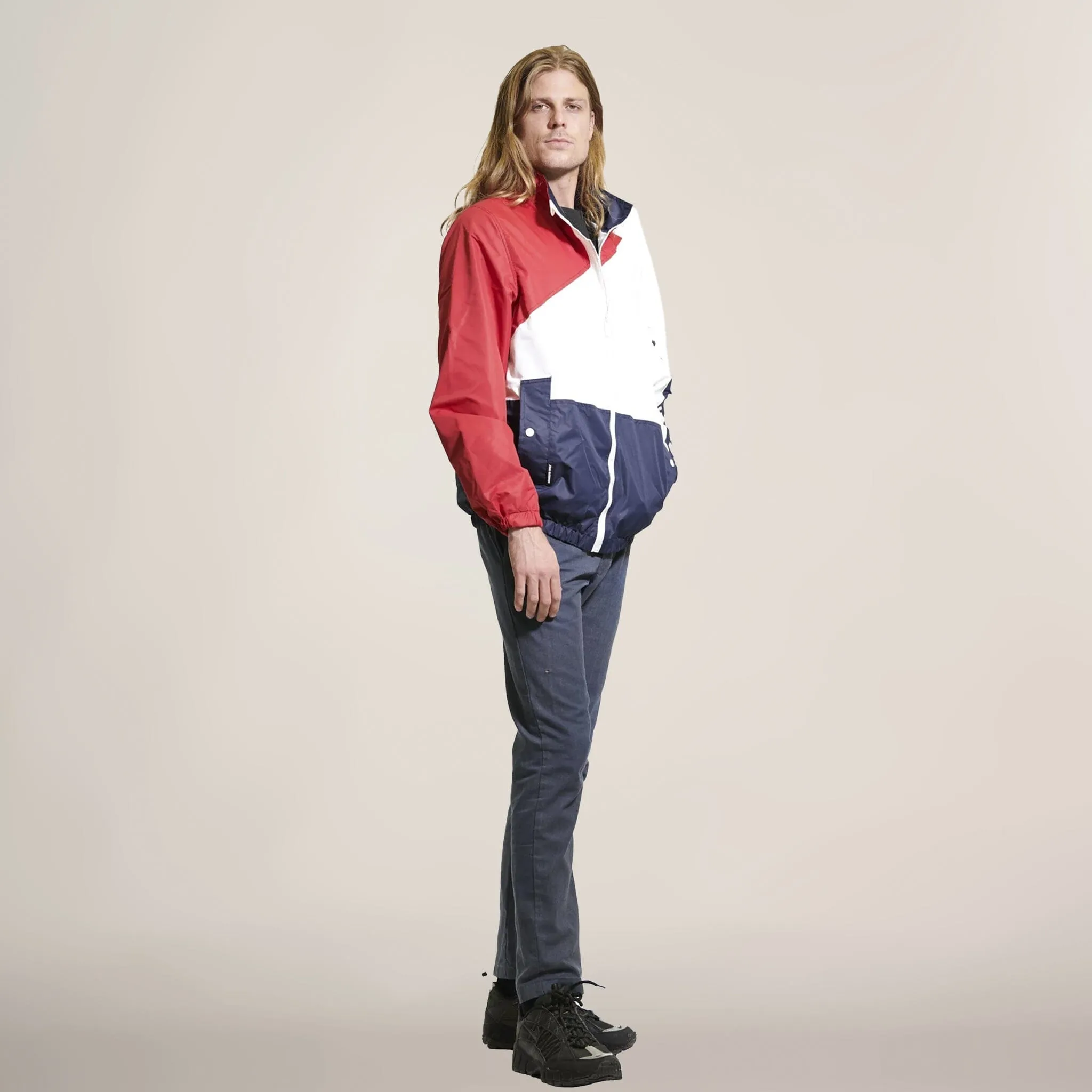 Men's Nautical Color Block Jacket