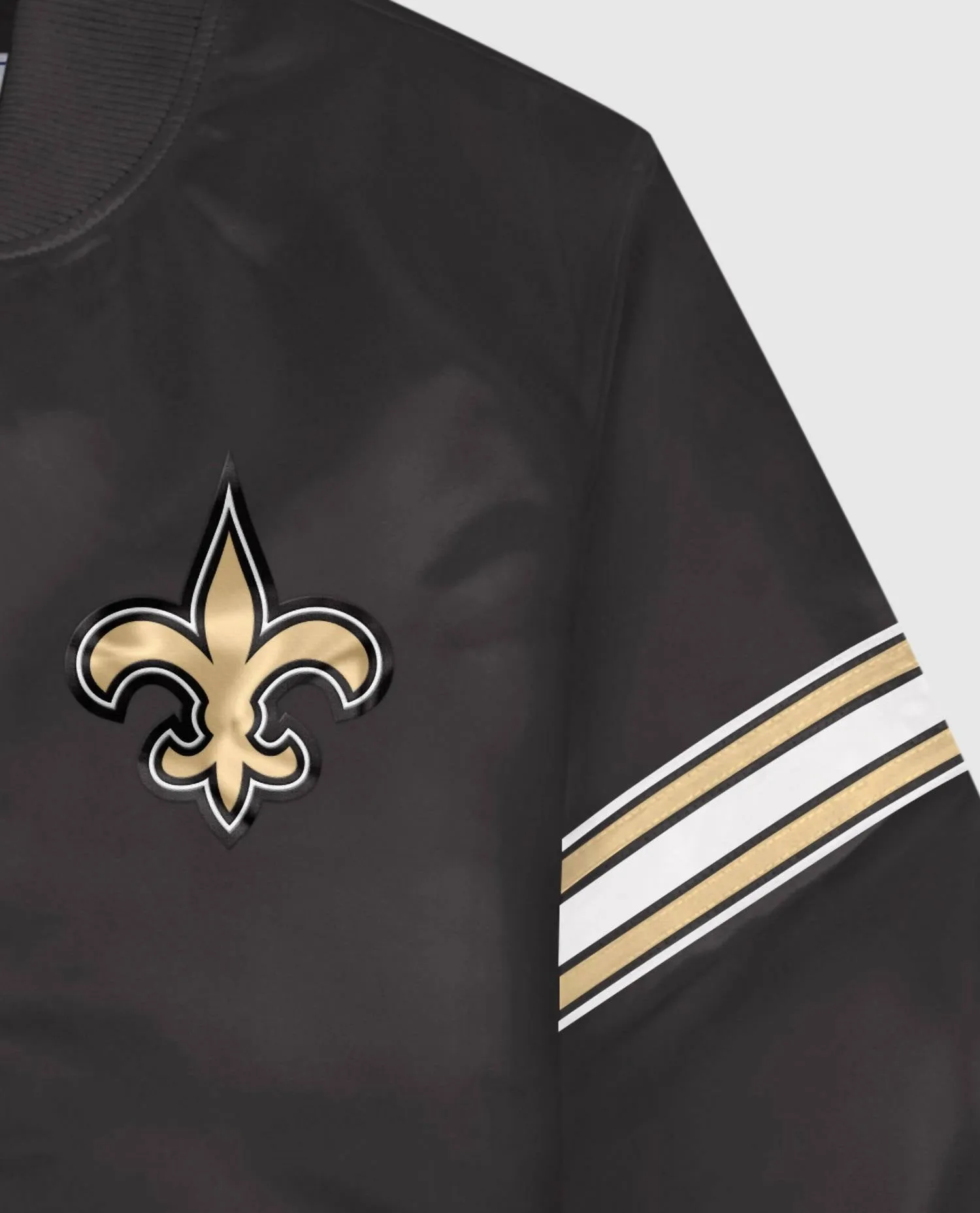 Men's New Orleans Saints Varsity Jacket In Black