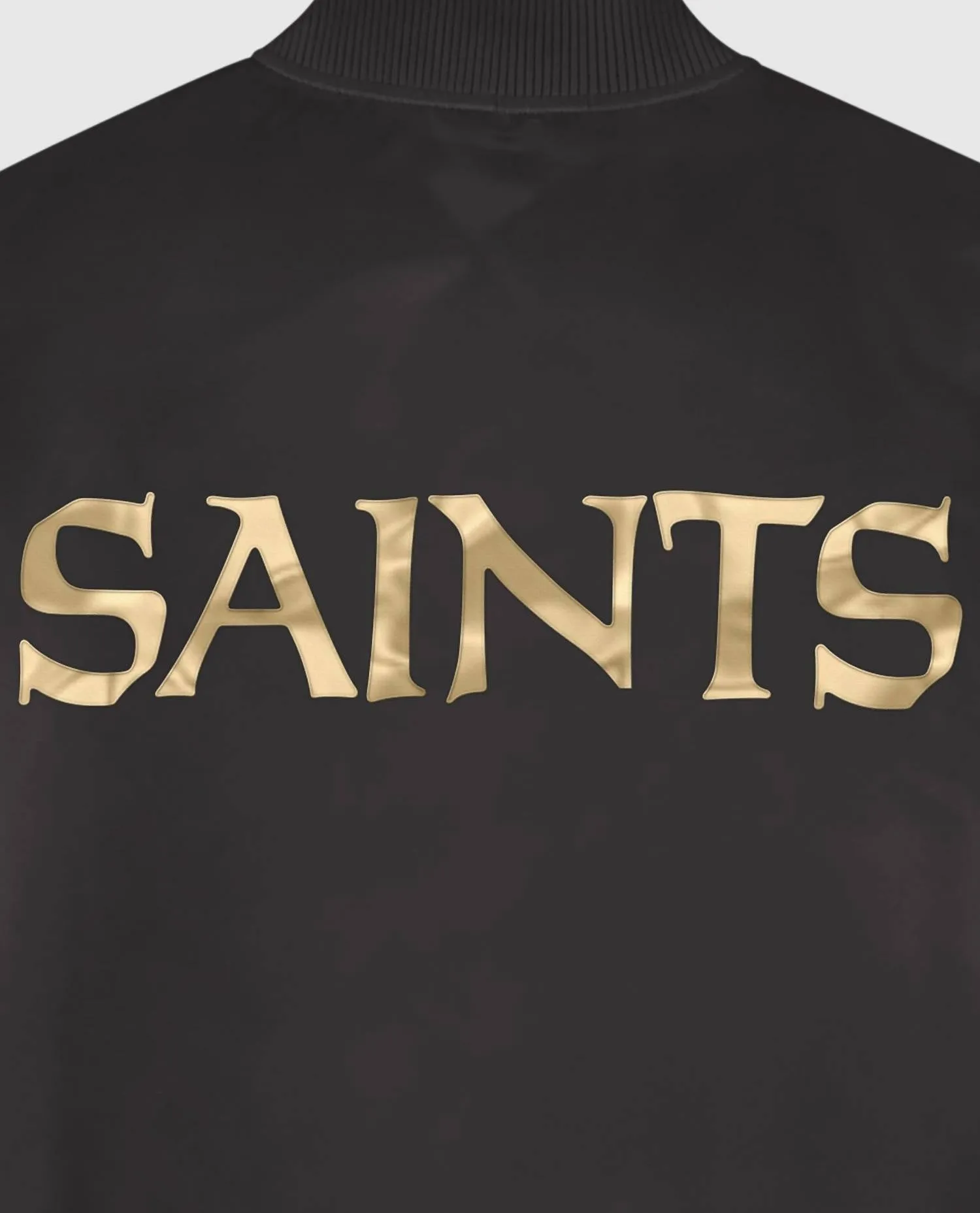 Men's New Orleans Saints Varsity Jacket In Black