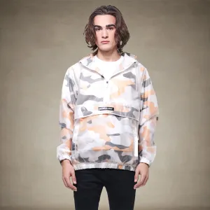 Men's Printed Camo   Translucent Layering Jacket