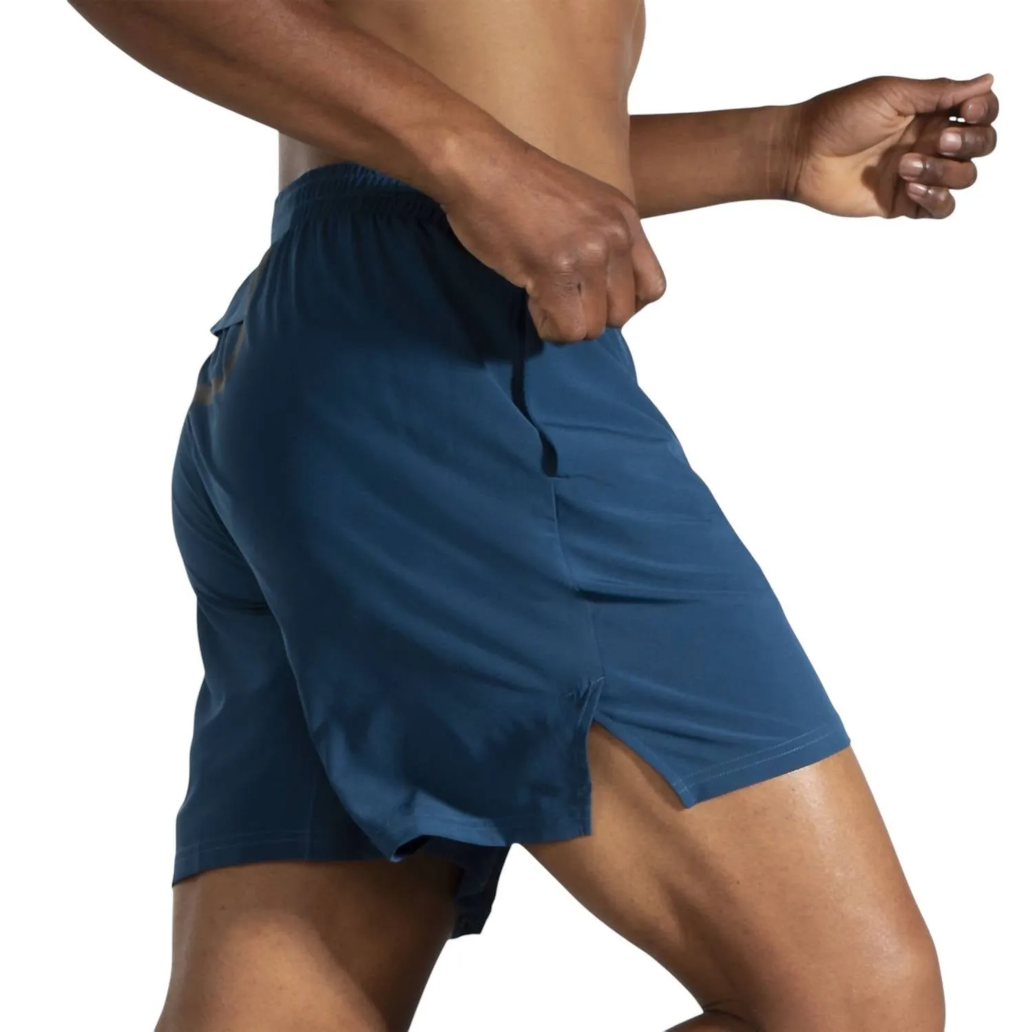 Men's Run Within 7" Short In Indigo Rush