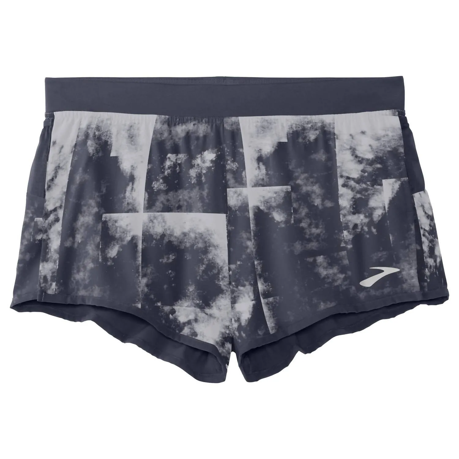 Men's Sherpa 3" Split Short In Concrete Cloud Dye Print