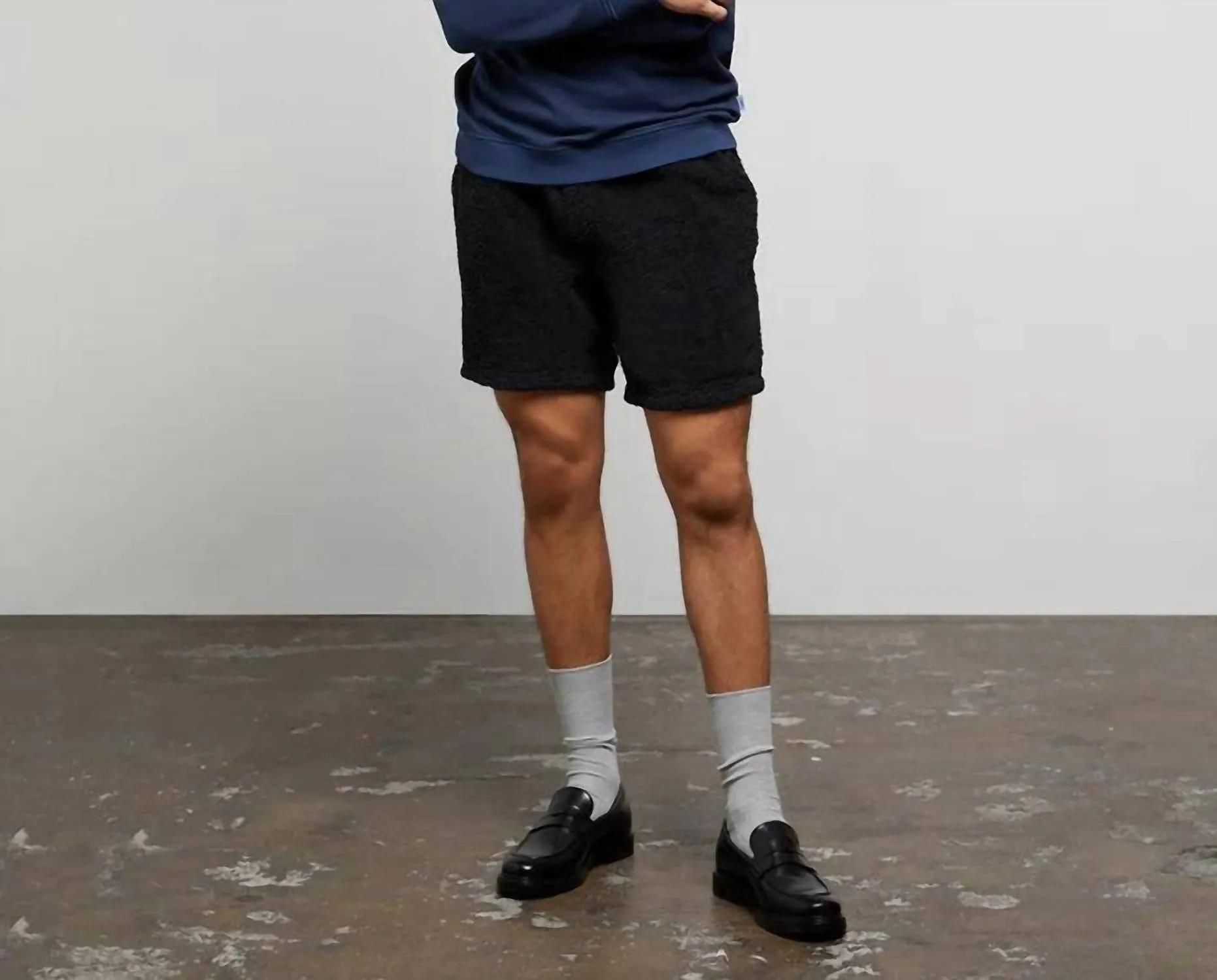 Mens Sherpa Short In Black