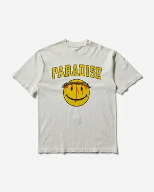 Men's Smiley Jesus T-Shirt White