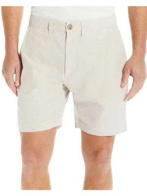 Mens Stretch Cotton Flat Front