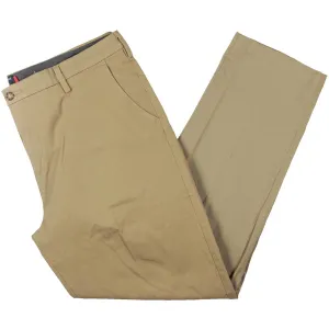 Mens Stretch Cotton Khaki Pants