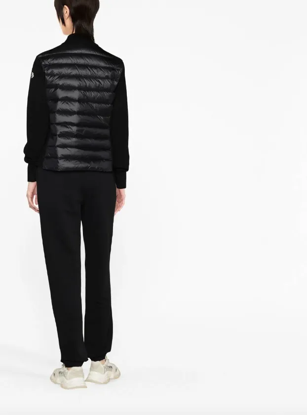 Moncler quilted padded cardigan