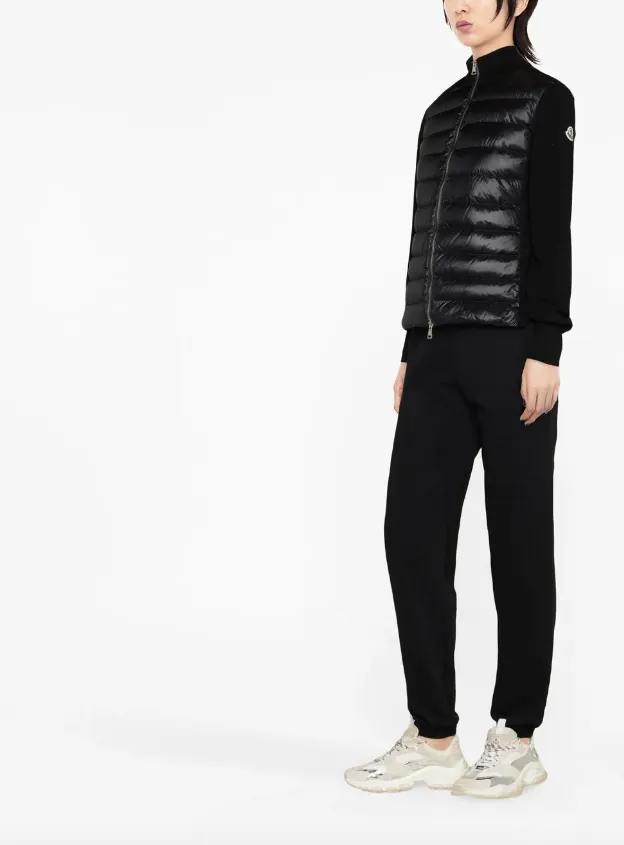 Moncler quilted padded cardigan