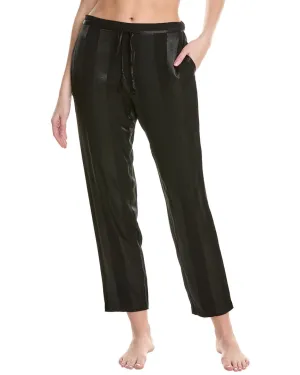 Natori Satin Jacquard Stripe Pant