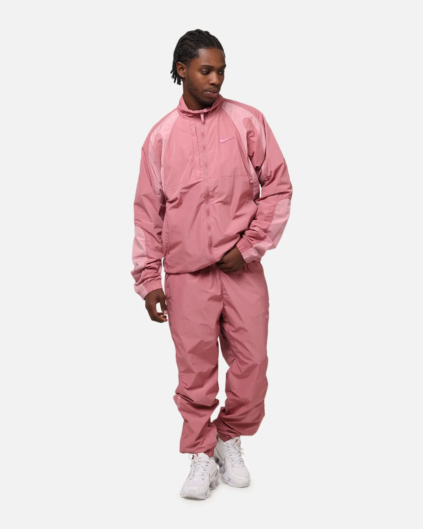 Nike Nocta Northstar Nylon Track Pants Desert Berry